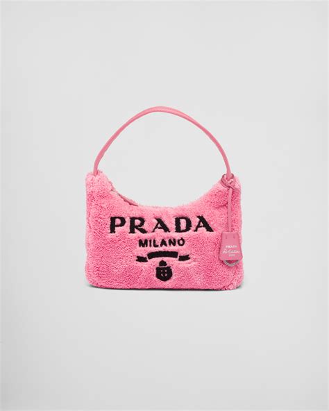 prada fluffy bag.